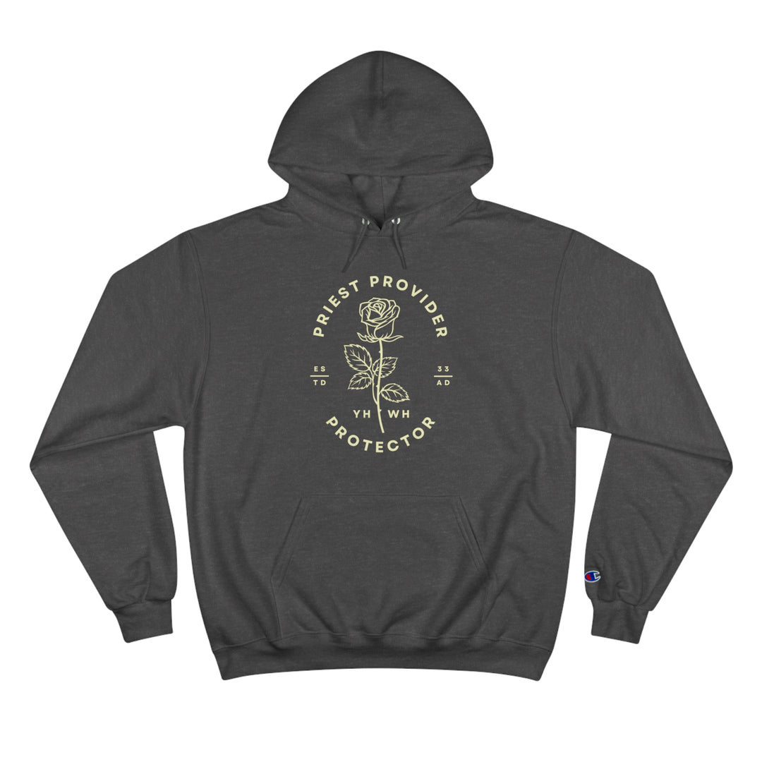 Priest Provider Protector Rose Champion Hoodie