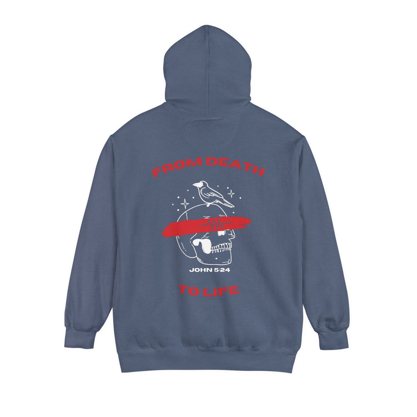 Death to Life Pocket Comfort Colors Hoodie