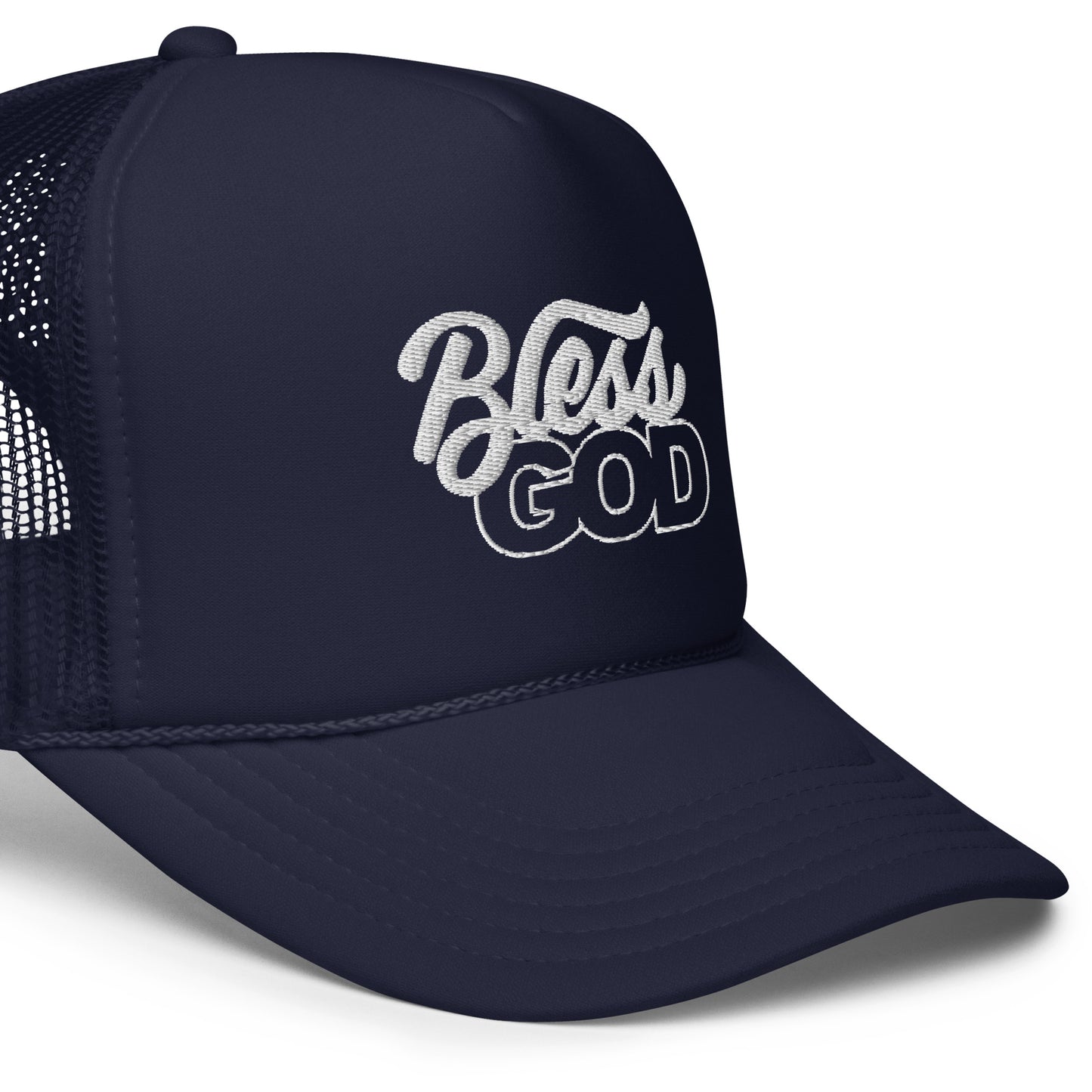Bless God Foam Trucker Hat