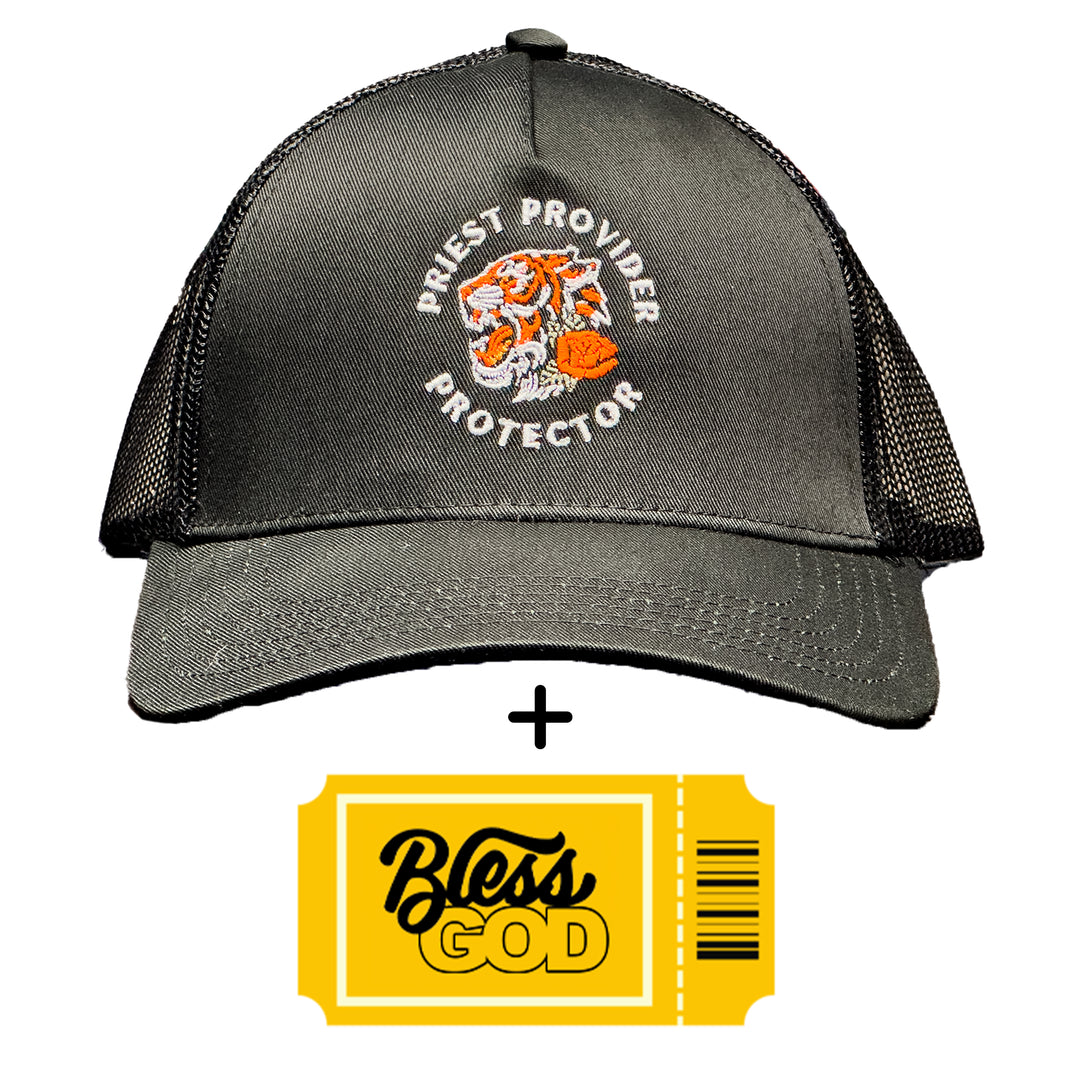 Virtual Ticket + Protector Trucker Hat